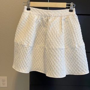 Express white skirt